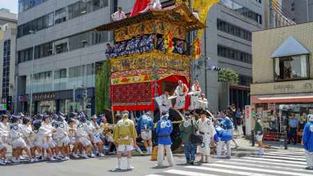 祇園祭2019　後祭　北観音山　辻回し