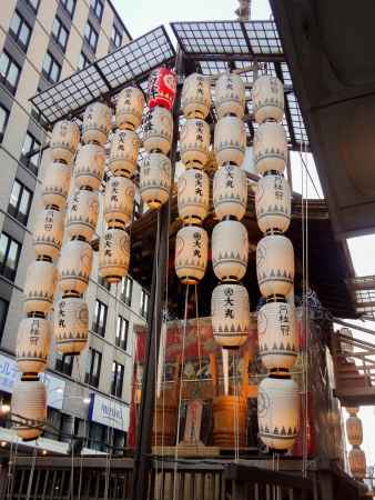 祇園祭2018　長刀鉾　駒形提灯