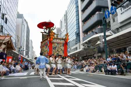 祇園祭2017　木賊山の巡行