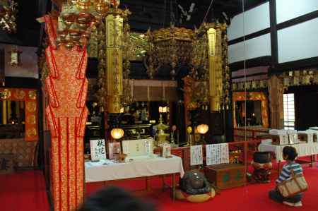 今熊野観音寺本堂の中