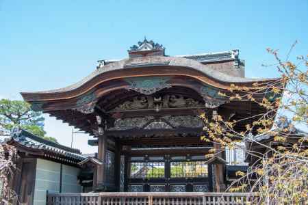 仁和寺　勅使門