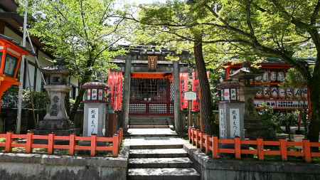 八坂神社　北向蛭子神社