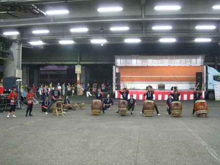 中央市場の夏祭り