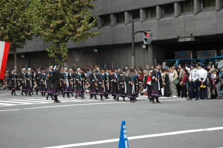 時代祭　鼓笛隊