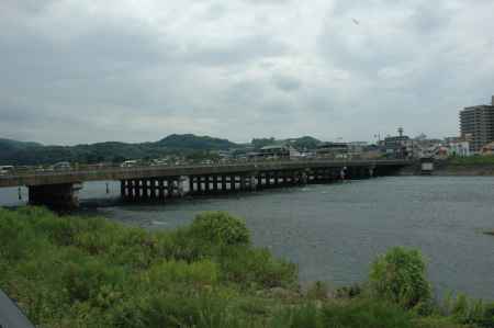 宇治川と宇治橋