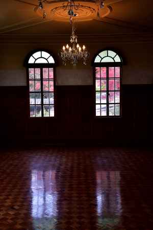 洋館、秋の佇まい