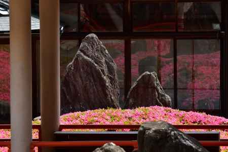 松尾山、社の彩色