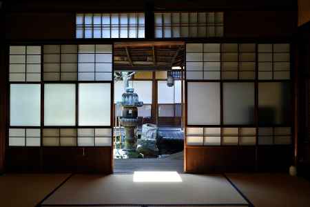 置屋、夏の風情