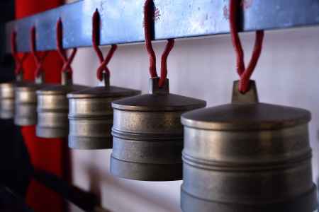 魚山、伝承の鐘