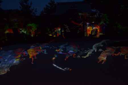 高台寺　百鬼夜行 プロジェクションマッピング(060807a)