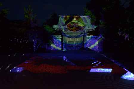 高台寺　百鬼夜行 プロジェクションマッピング(060807d)