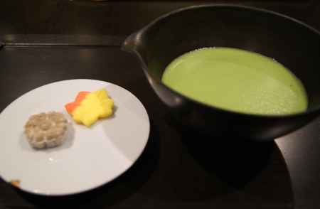 平等院 抹茶とお菓子