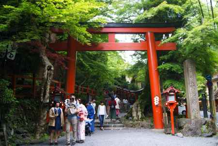 貴船神社鳥居