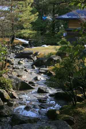 特別名勝　金閣寺の庭園