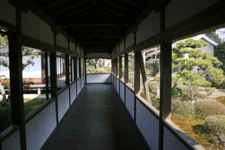 隨心院の廊下