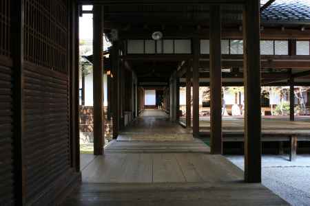 建仁寺の廊下