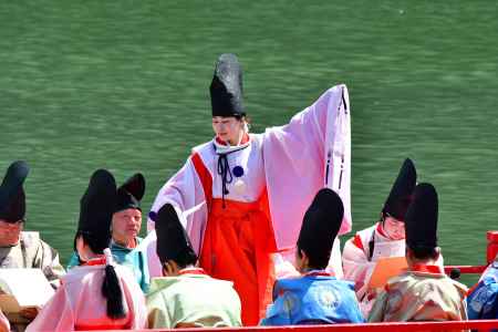 三船祭　今様奉納