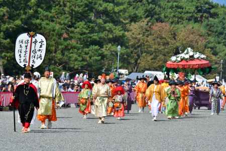 時代祭　室町幕府執政列
