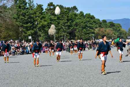 時代祭　徳川城使上洛列