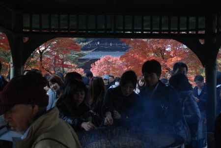 紅葉　祈りとともに