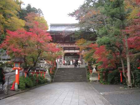 秋の鞍馬寺