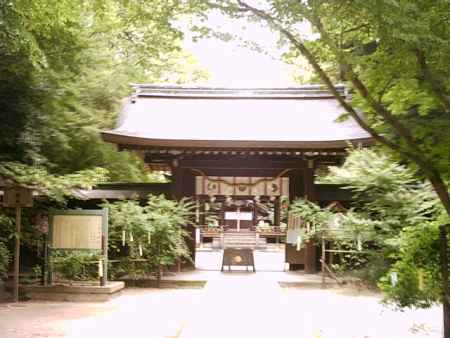 梨木神社の門