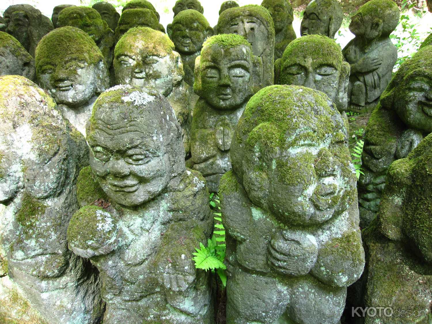 いろんな顔の羅漢さん