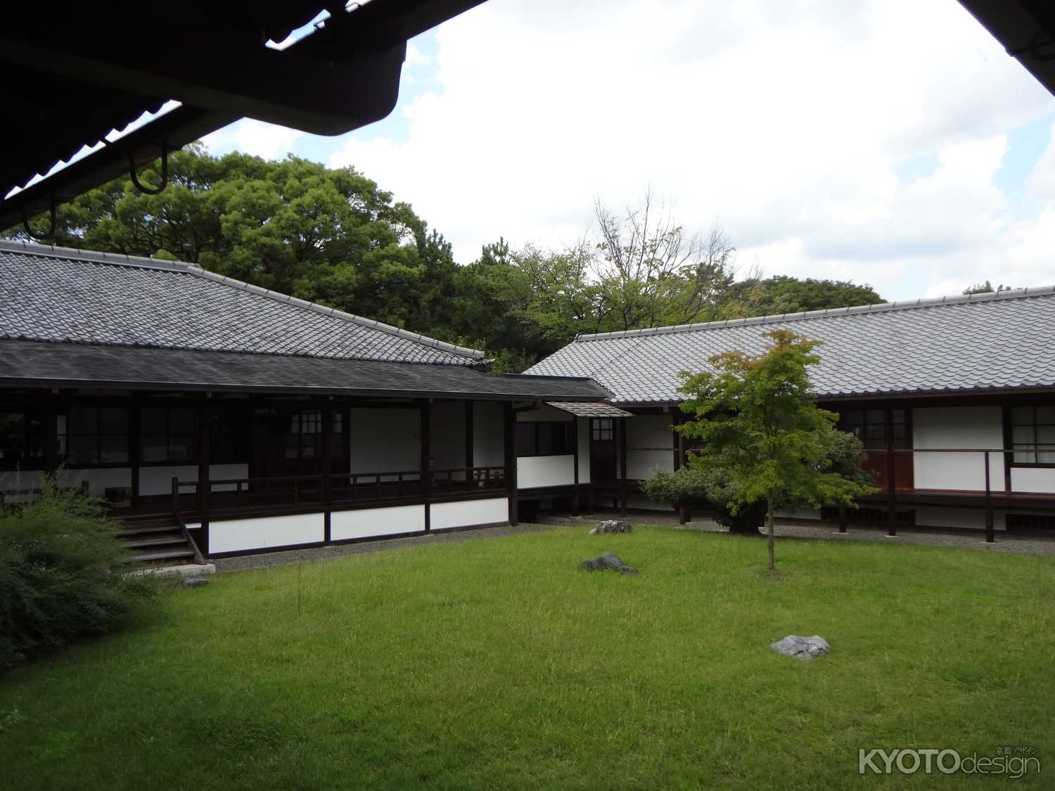 閑院宮邸跡の中庭