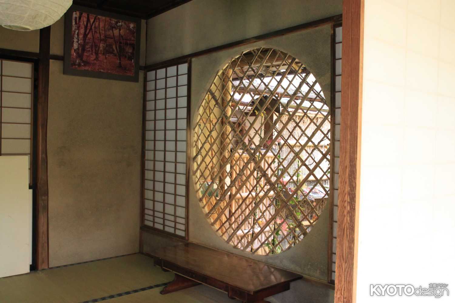 祇王寺　吉野窓