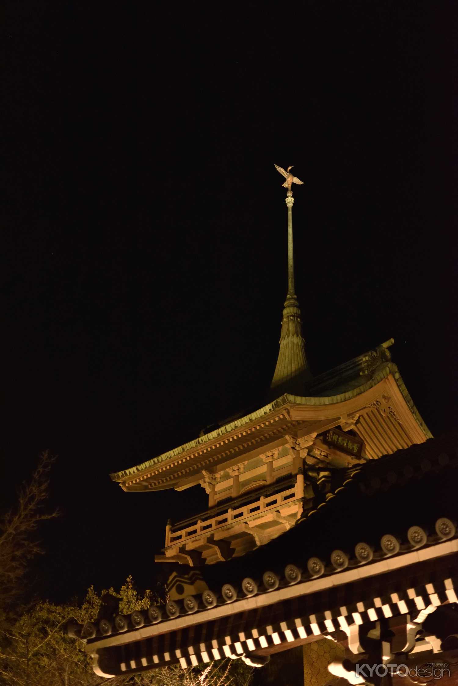 祇園閣ライトアップ