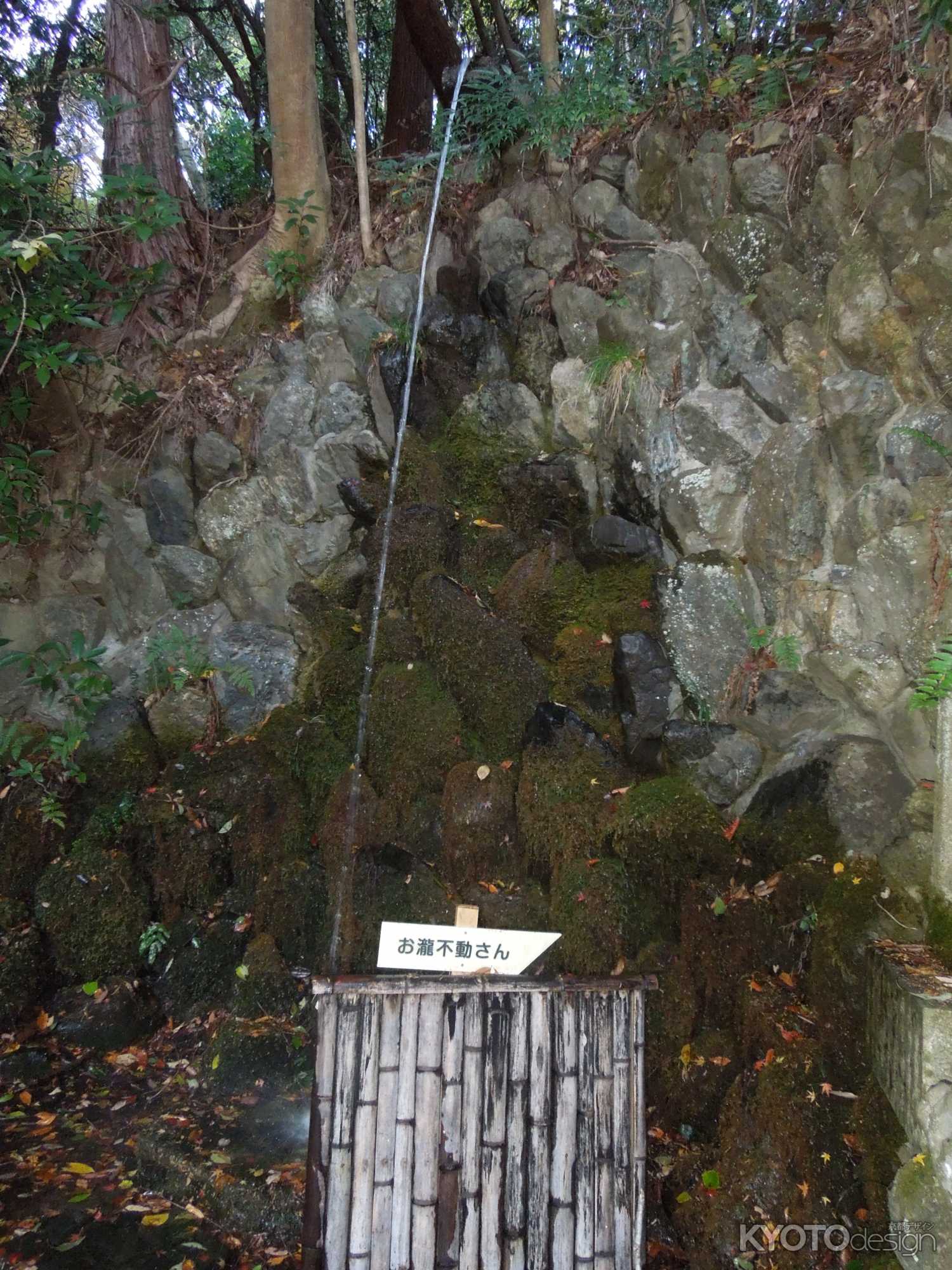 山科聖天双林院　不動の滝