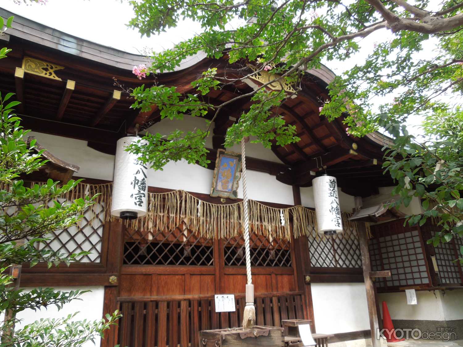 首途八幡宮拝殿