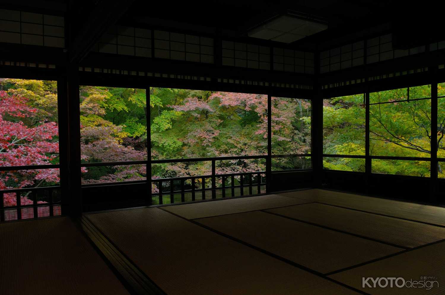 光り輝く瑠璃の庭