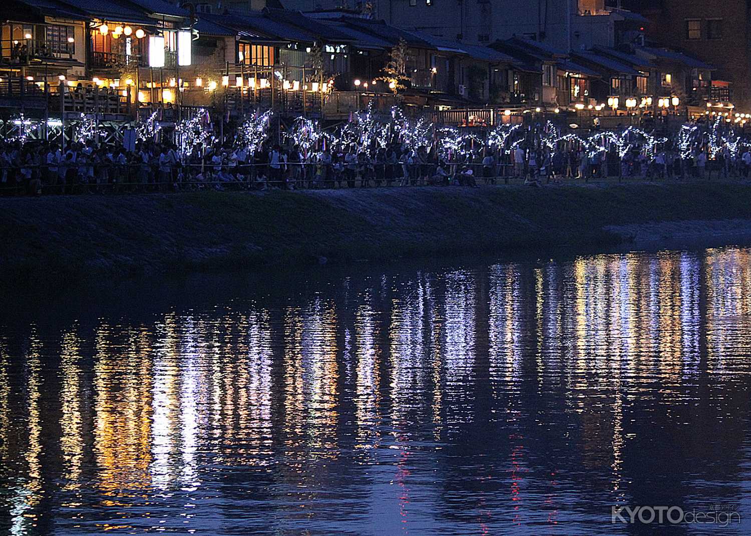 京の七夕　鴨川の夕涼み