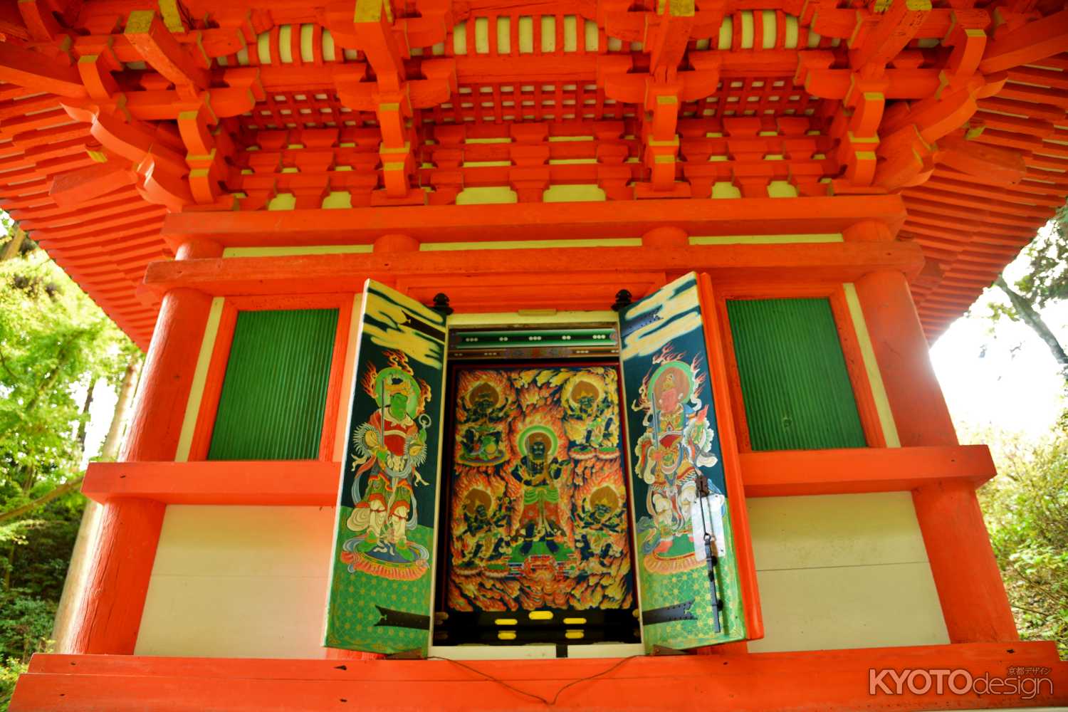 三重塔初層西面