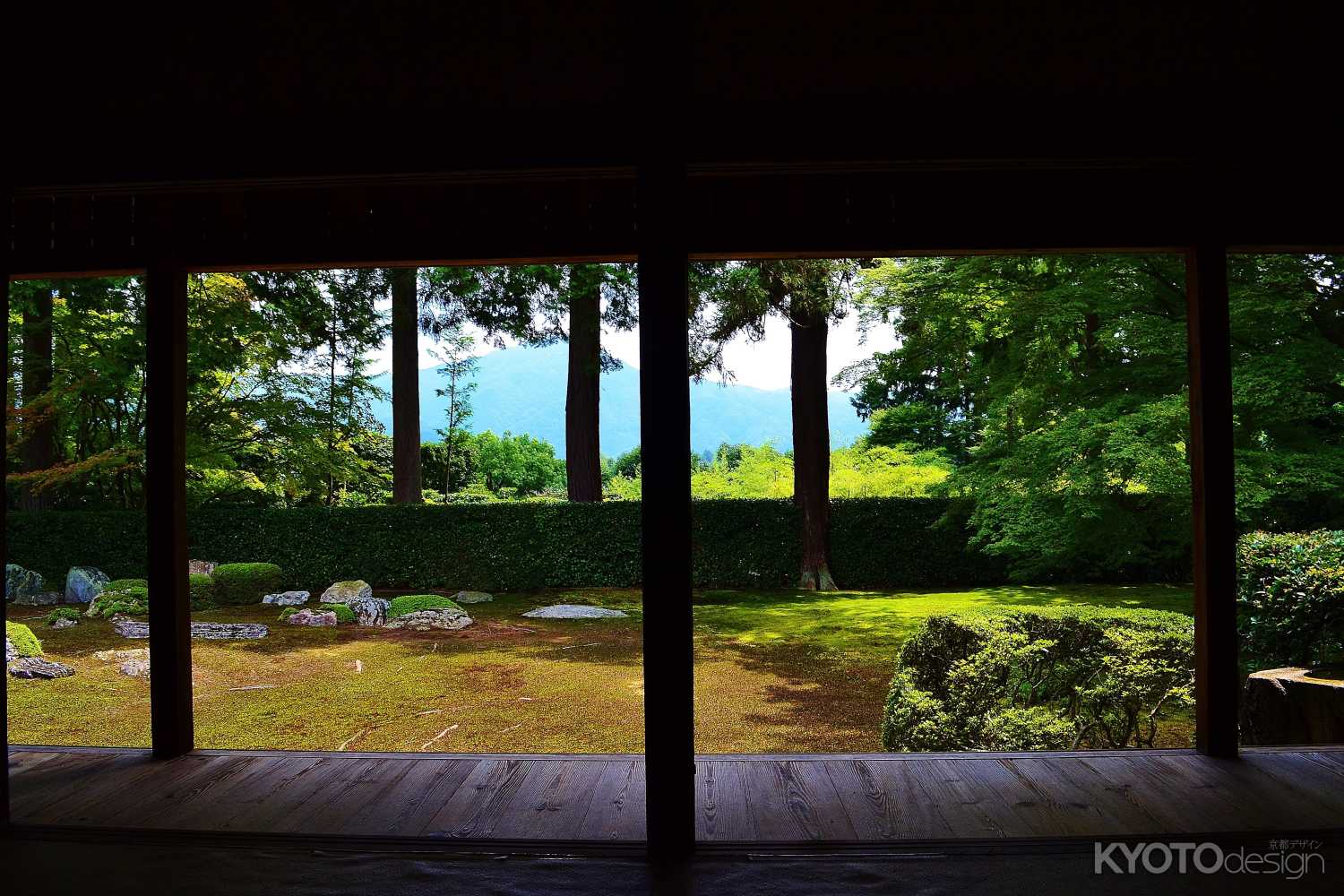 名勝　夏の圓通寺庭園