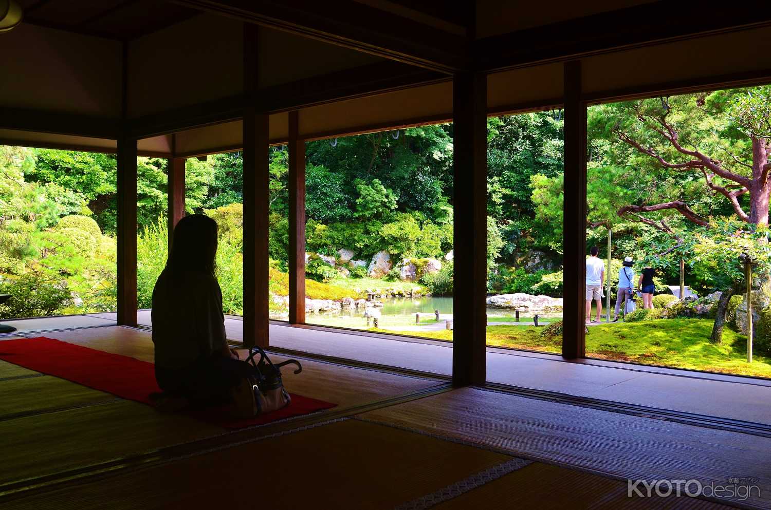 初夏の庭園　青蓮院