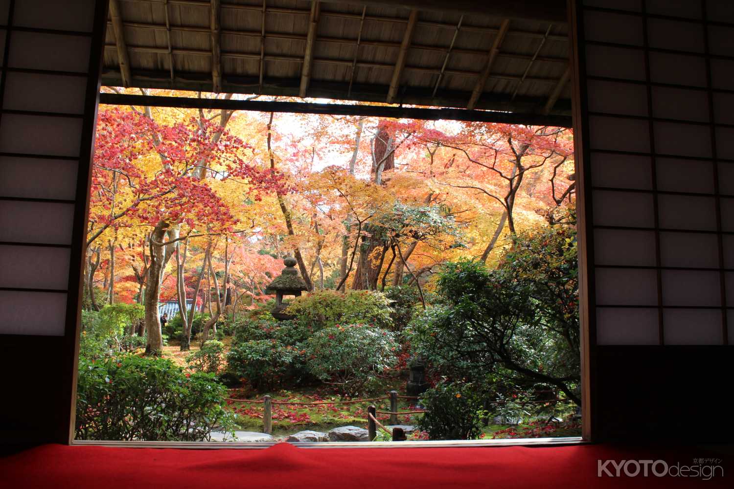 大河内山荘　紅葉狩り