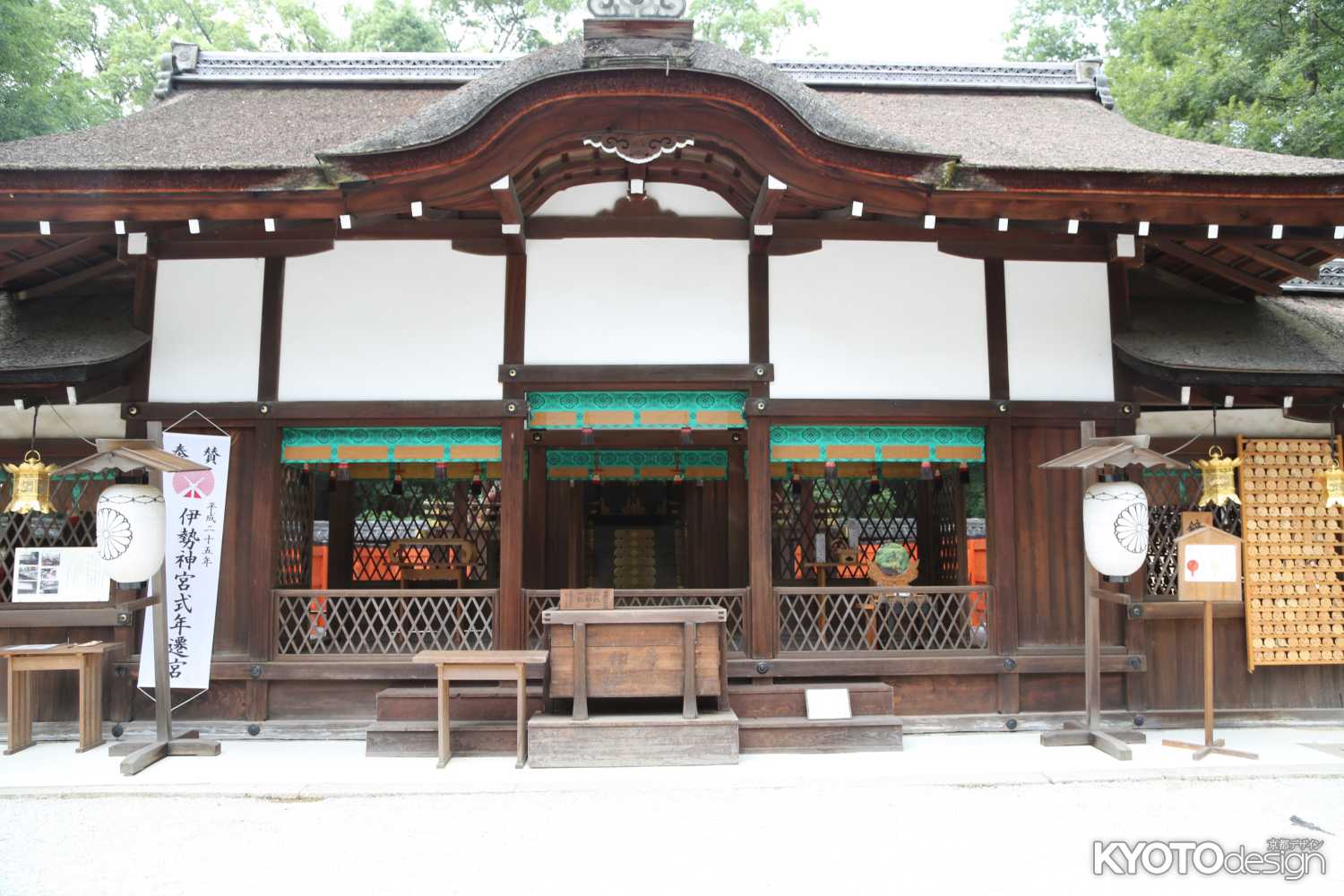 河合神社 拝殿①