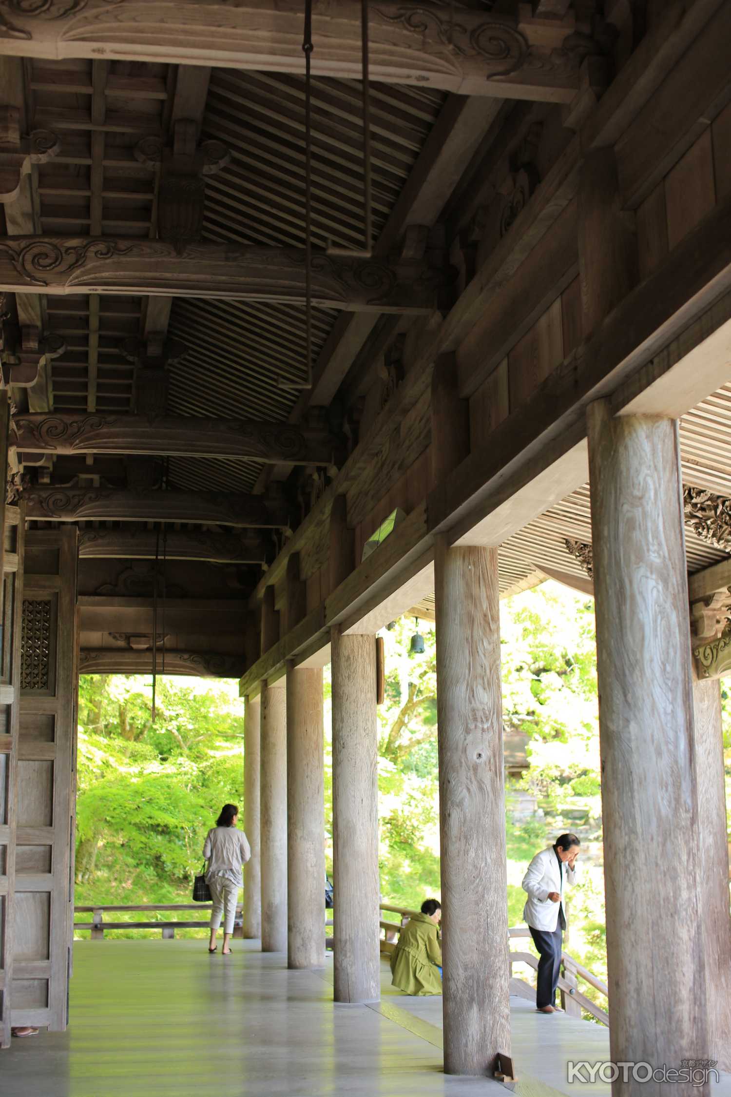 大原 勝林院 廊下