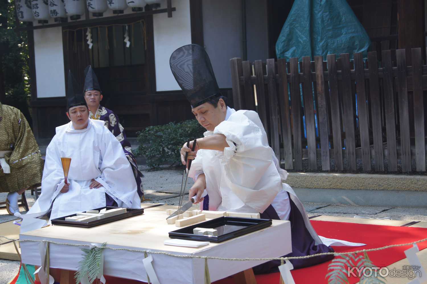 岡崎神社氏子大祭（庖丁式）