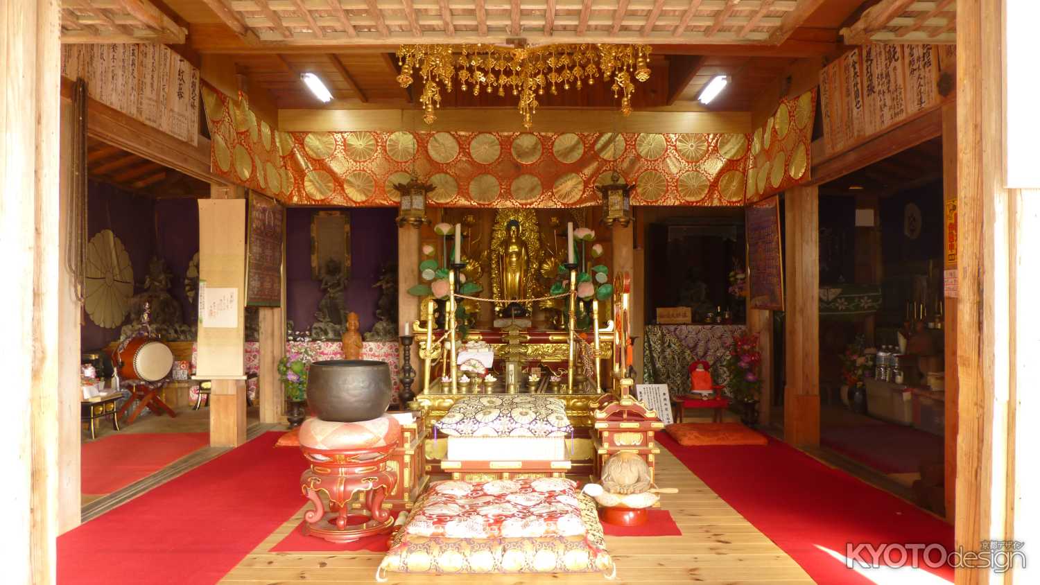 京都愛宕「月輪寺」秋の風景⑥寺宝文化財（平安時代）